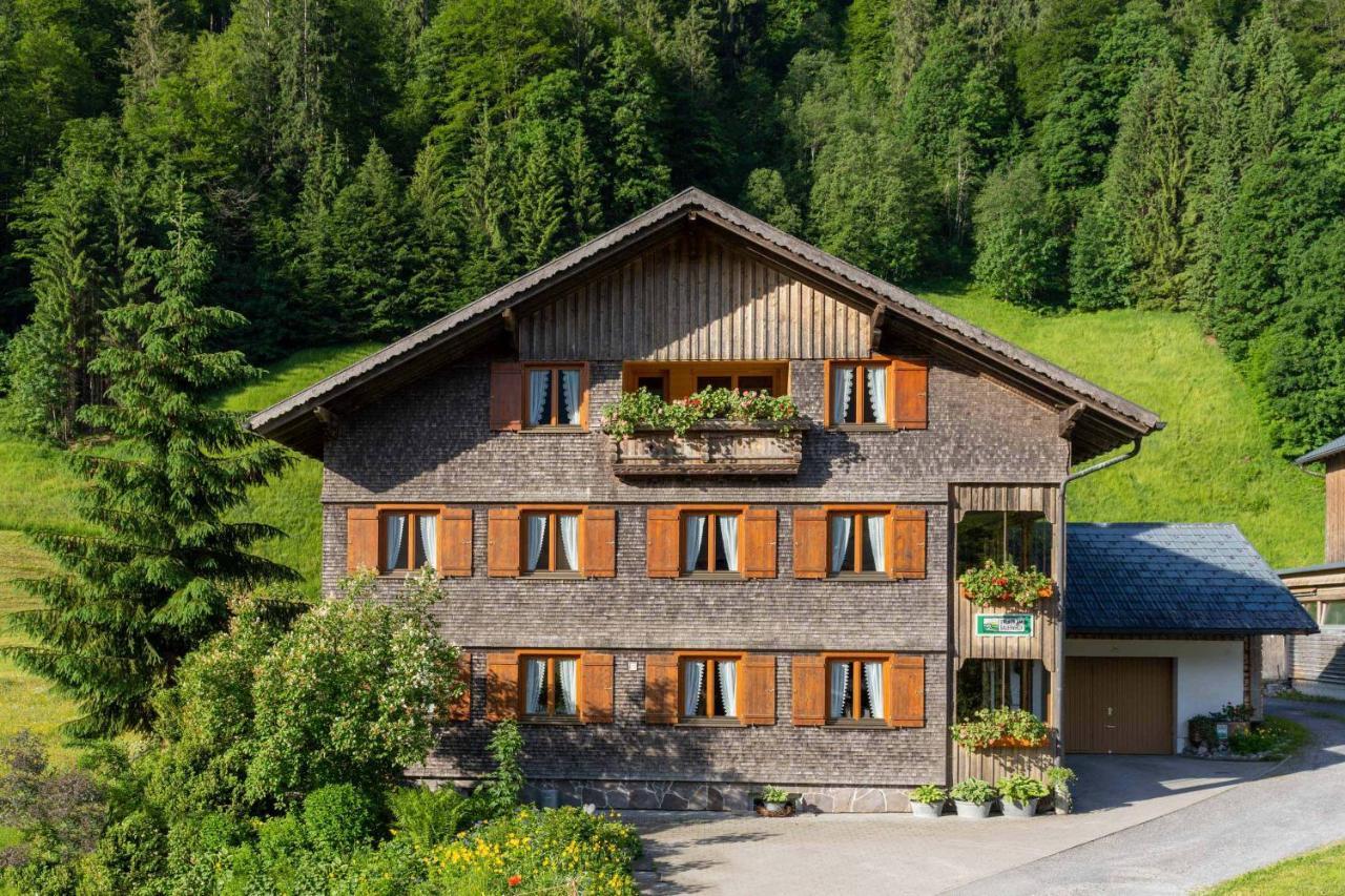 Ferienbauernhof Oberhauser Schoppernau Exterior foto